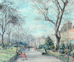 Cheyne Walk Gärten, ca. 1938