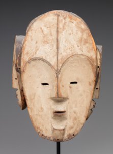 Maske (Holz, Kaolin)