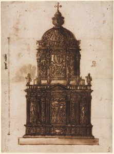 Entwurf für ein Ziborium, 1600er von Fantoni Family Workshop