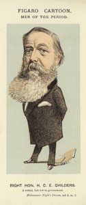 Porträt von H. C. E. Childers