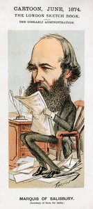 Robert Arthur Talbot Gascoyne-Cecil, 3. Marquess of Salisbury, britischer Politiker, 1874