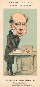 Der Rt. Hon. Lord Hampton, um 1870 von Faustin