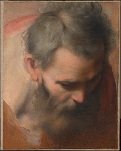 Kopf des heiligen Joseph von Federico Barocci