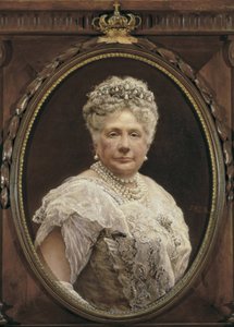 Porträt von Isabella von Bourbon, Infantin von Spanien, Tochter von Isabella II. und Schwester von Alfonso XII.
