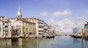 Der Canal Grande, Venedig, 1883
