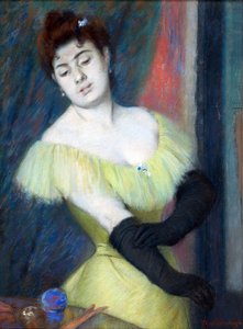Die schwarzen Handschuhe von Federico Zandomeneghi