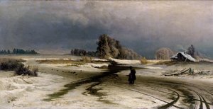 Das Tauwetter, 1871 von Fedor Aleksandrovich Vasiliev
