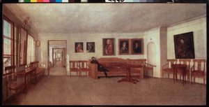 Innenraum des Hauses von A. Semensky bei Twer von Fedor Mikhailovich Slavyansky