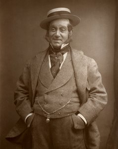 David James, britischer Schauspieler, 1884 von Fehrenbach