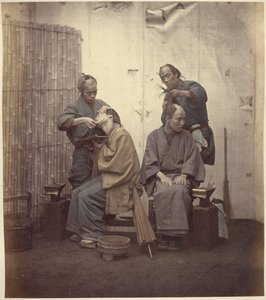 Friseure von Felice Beato