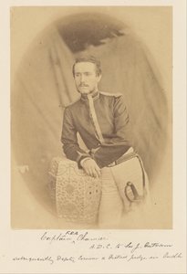Kapitän F.E.A. Chamier, A.D.C. bei Sir J. Outram, später stellvertretender Kommissar und Bezirksrichter in Oudh