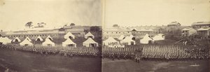 Gruppenporträt des königlichen Marinebataillons von Felice Beato