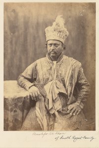 Moostafor Ali Khan der Budh-Königsfamilie von Felice Beato