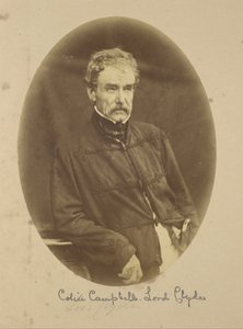 Porträt von Sir Colin Campbell Lord Clyde, Oberbefehlshaber in Indien