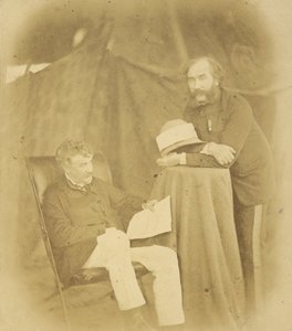 Sir Henry Drury Harness, K.C.B., Oberstkommandant, Königliche Ingenieure und Oberst Robert Abercromby