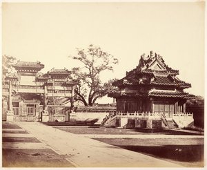 Der Große Kaiserpalast, Peking von Felice Beato