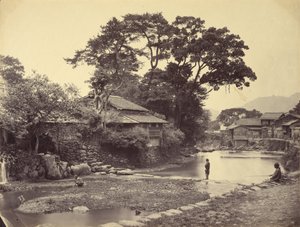 Ansicht in der einheimischen Stadt, Nagasaki