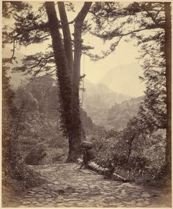 Blick auf den Hakone-Pass
