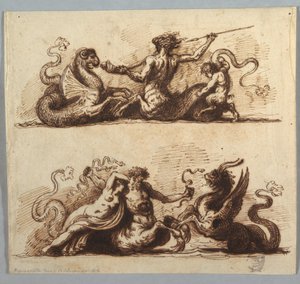 Bythos und Aphros von Felice Giani