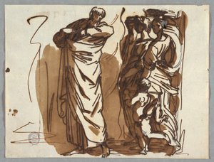 Sankt Paul und Figuren, nach Raphael