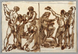Das Urteil Salomos; Die Häutung des Marsyas