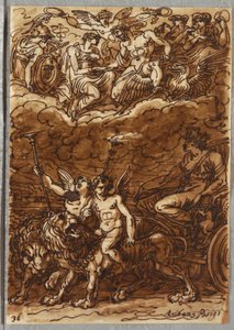 Die Hochzeit von Heinrich IV. von Felice Giani