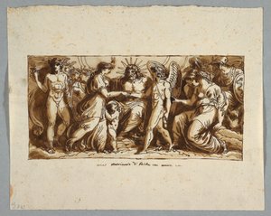 Die Hochzeit von Psyche und Amor