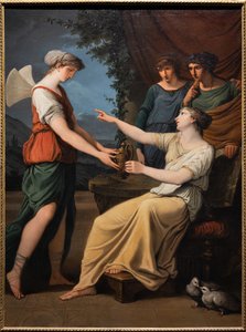 Venus befiehlt Psyche, das Wasser des Styx zu holen