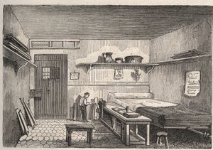Paris - Gefängnis La Petite Roquette (Gefängnis für Frauen und Jugendliche) von Felix (after) Thorigny
