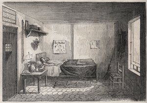 Paris - Gefängnis La Petite Roquette (Gefängnis für Frauen und Jugendliche).