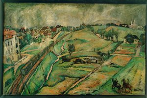Landschaft in Unter-St von Felix Albrecht Harta