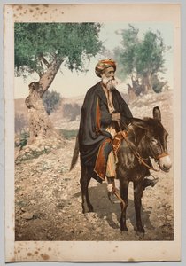 Muslimische Frauen aus Syrien in Beirut, Stadttracht von Félix Bonfils