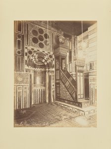 Kairo - Innenraum der Moschee El-Bordei
