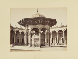 Kairo. Moschee von Mohammed Ali, Brunnen der Waschungen, Ägypten von Félix Bonfils