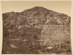 Berg der Quarantäne, Palästina von Félix Bonfils