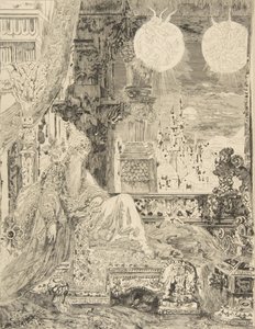 Der Traum eines Bewohners von Mogol von Felix Bracquemond