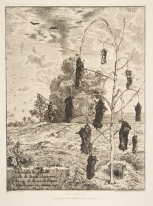 Die Maulwürfe, 1854 von Felix Bracquemond