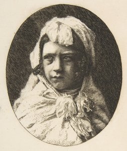 Porträt von Henri Houssaye als Kind, 1855-60