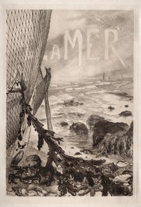 Das Meer, 1905 von Felix Bracquemond