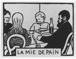 Karottenhaar: „la crumb de pain“, Jules Renard, Illustration von Felix Vallotton, ed. Flammarion.