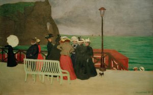 Die Planken von Etretat