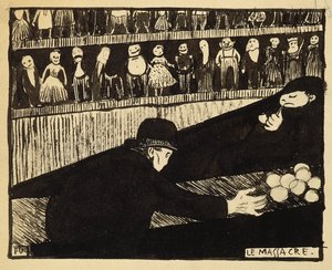 Das Massaker von Felix Edouard Vallotton
