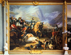 Schlacht von Rivoli gewonnen vom Kaiser Napoleon I., 14. Januar 1797, ca. 1835-1884