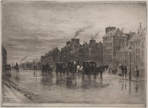 Ein Wintermorgen am Quai de L