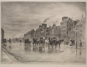 Ein Wintermorgen am Quai de l