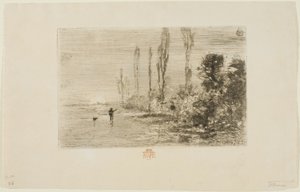 Herbstmorgen von Felix Hilaire Buhot