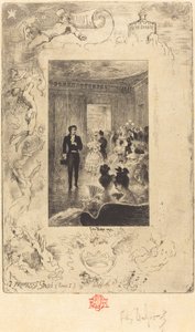 Die Verlobten von Felix Hilaire Buhot