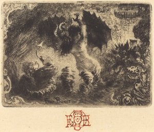Jacques Cazottes "Der verliebte Teufel" (1. Vignette)