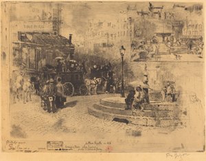 Place Pigalle im Jahr 1878, 1878