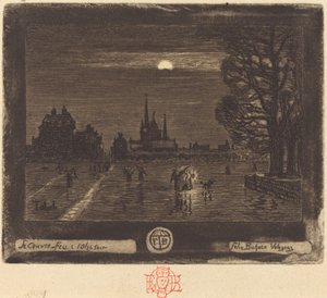 Le Couvre-Feu von Felix Hilaire Buhot